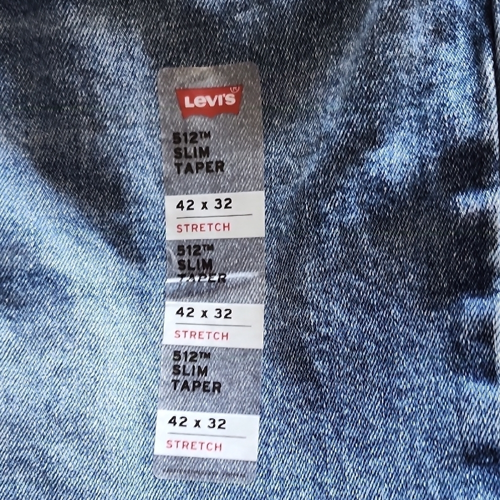 Levi's Blue Relaxed Fit Jeans Timeless Comfort - Picture 5 of 5